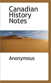 Canadian History Notes