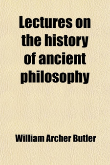 Lectures on the History of Ancient Philosophy (Volume 2)