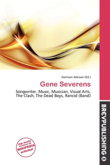 Gene Severens by Germain Adriaan - Paperback
