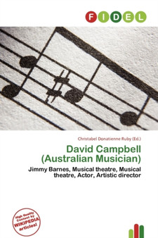 David Campbell (Australian Musician) by Christabel Donatienne Ruby - Paperback