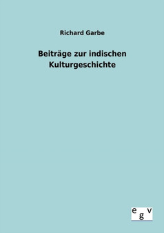 Beitrage Zur Indischen Kulturgeschichte