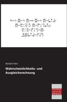 Wahrscheinlichkeits- Und Ausgleichsrechnung