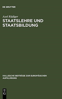 Staatslehre und Staatsbildung : 15