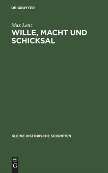 Wille, Macht Und Schicksal : 3