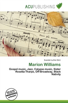 Marion Williams by Evander Luther - Paperback