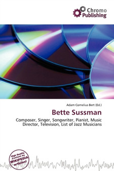 Bette Sussman by Adam Cornelius Bert - Paperback