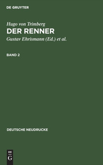 Hugo Von Trimberg: Der Renner. Band 2