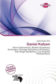 Daniel Katzen by Jerold Angelus - Paperback