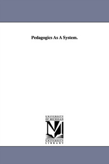 Pedagogics As A System.
