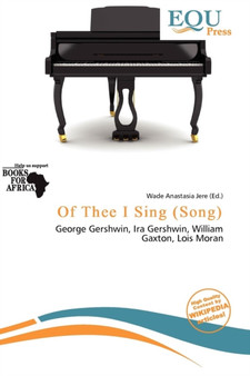 Of Thee I Sing (Song) by Wade Anastasia Jere - Paperback
