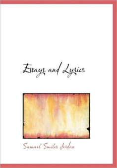 Essays and Lyrics