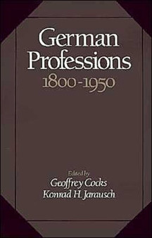 German Professions, 1800-1950