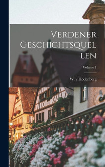 Verdener Geschichtsquellen; Volume 1