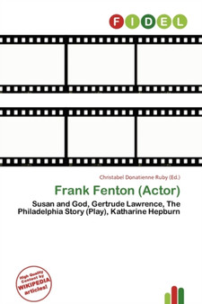 Frank Fenton (Actor) by Christabel Donatienne Ruby - Paperback
