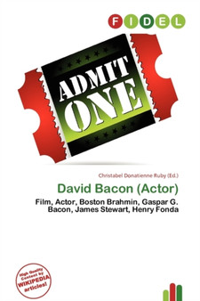 David Bacon (Actor) by Christabel Donatienne Ruby - Paperback
