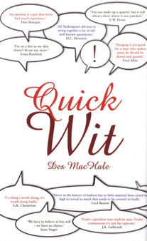 Quick Wit by Des MacHale - Hardback