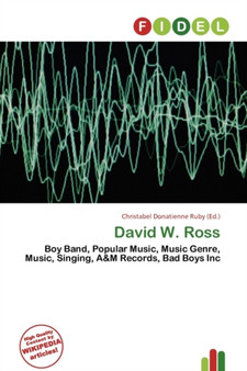 David W. Ross by Christabel Donatienne Ruby - Paperback