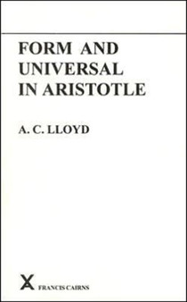 Form and Universal in Aristotle
