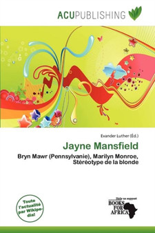 Jayne Mansfield by Evander Luther - Paperback