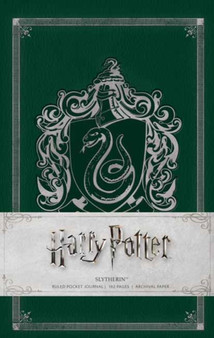 Harry Potter: Slytherin Ruled Pocket Journal by . Warner Bros. Consumer Products Inc. - Hardback