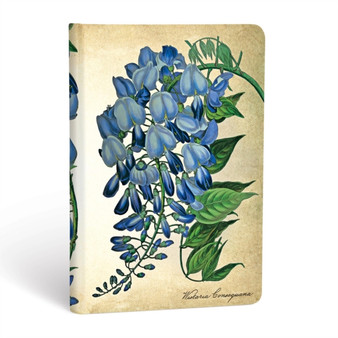 Blooming Wisteria Mini Lined Hardcover Journal by Paperblanks - Hardback