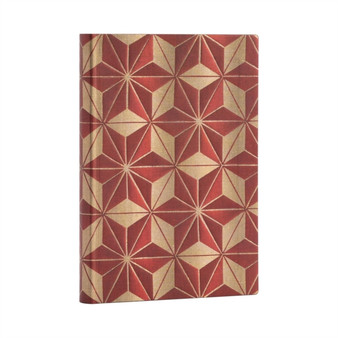 Hishi (Ukiyo-e Kimono Patterns) Midi Lined Journal by Paperblanks - Paperback