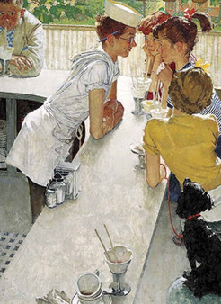 Norman Rockwell's Soda Jerk Notebook by Norman Rockwell - Paperback