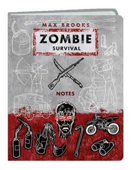 Zombie Survival Notes Mini Journal by Max Brooks - Hardback