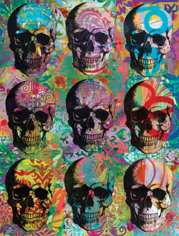 Dean Russo Skull Mosaic Journal : Lined Journal by Dean Russo - Hardback