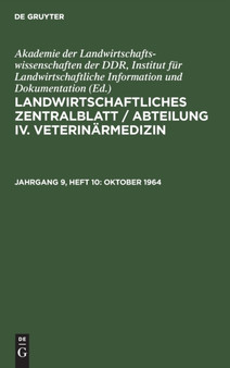Oktober 1964 by No Contributor - Hardback