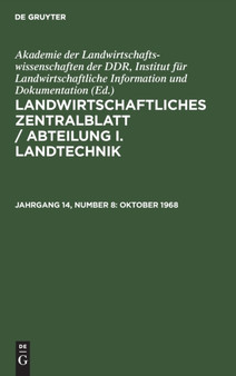 Oktober 1968 by No Contributor - Hardback