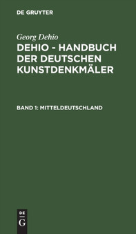 Mitteldeutschland by Georg Dehio - Hardback