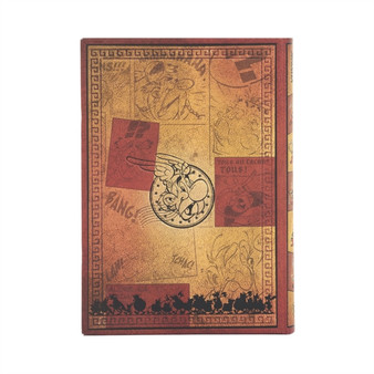 Asterix & Obelix (The Adventures of Asterix) Midi Lined Hardback Journal (Elastic Band Closure) by Paperblanks - Hardback