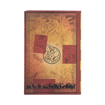 Asterix & Obelix (The Adventures of Asterix) Mini Lined Hardback Journal (Elastic Band Closure) by Paperblanks - Hardback