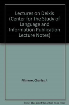Lectures on Deixis : No. 65