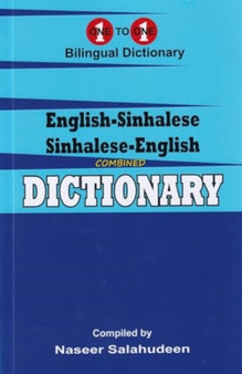English-Sinhalese & Sinhalese-English One-to-One Dictionary : Script & Roman (Exam Dictionary)