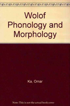 Wolof Phonology and Morphology