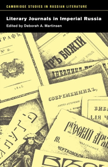 Literary Journals in Imperial Russia