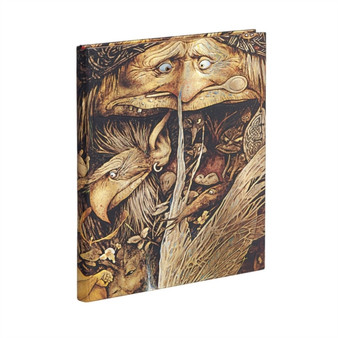 Mischievous Creatures Ultra Lined Hardcover Journal (Elastic Band Closure) by Paperblanks - Hardback