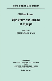 William Lauder : Ane conpendious and breue tractate concernyng ye Office and Dewtie of Kyngis