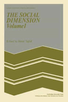 The Social Dimension: Volume 1 : European Developments in Social Psychology : 8