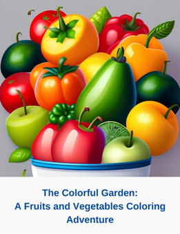 The Colorful Garden : A Fruits and Vegetables Coloring Adventure by Colorama Arts - Paperback