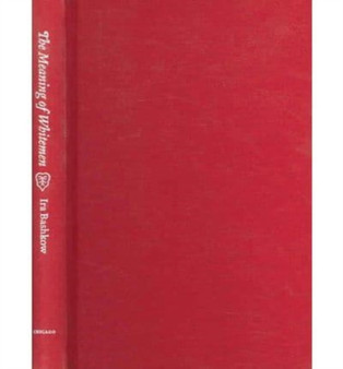 The Meaning of Whitemen : Race and Modernity in the Orokaiva Cultural World