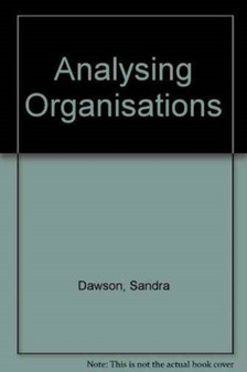 Analyzing Organizations : Second Edition