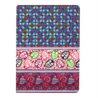 Amrita Sen Elephant with Leaves Handmade Embroidered Journal by Amrita Sen - Hardback