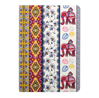 Amrita Sen Elephant with Multi Stripe Handmade Embroidered Journal by Amrita Sen - Hardback