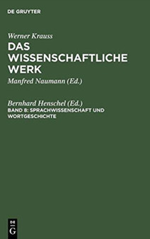 Sprachwissenschaft und Wortgeschichte
