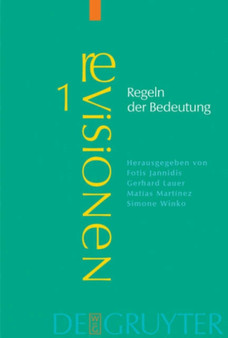 Regeln der Bedeutung : Zur Theorie der Bedeutung literarischer Texte