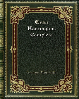 Evan Harrington. Complete by George Meredith - Paperback