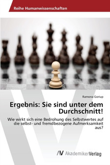 Ergebnis : Sie sind unter dem Durchschnitt!